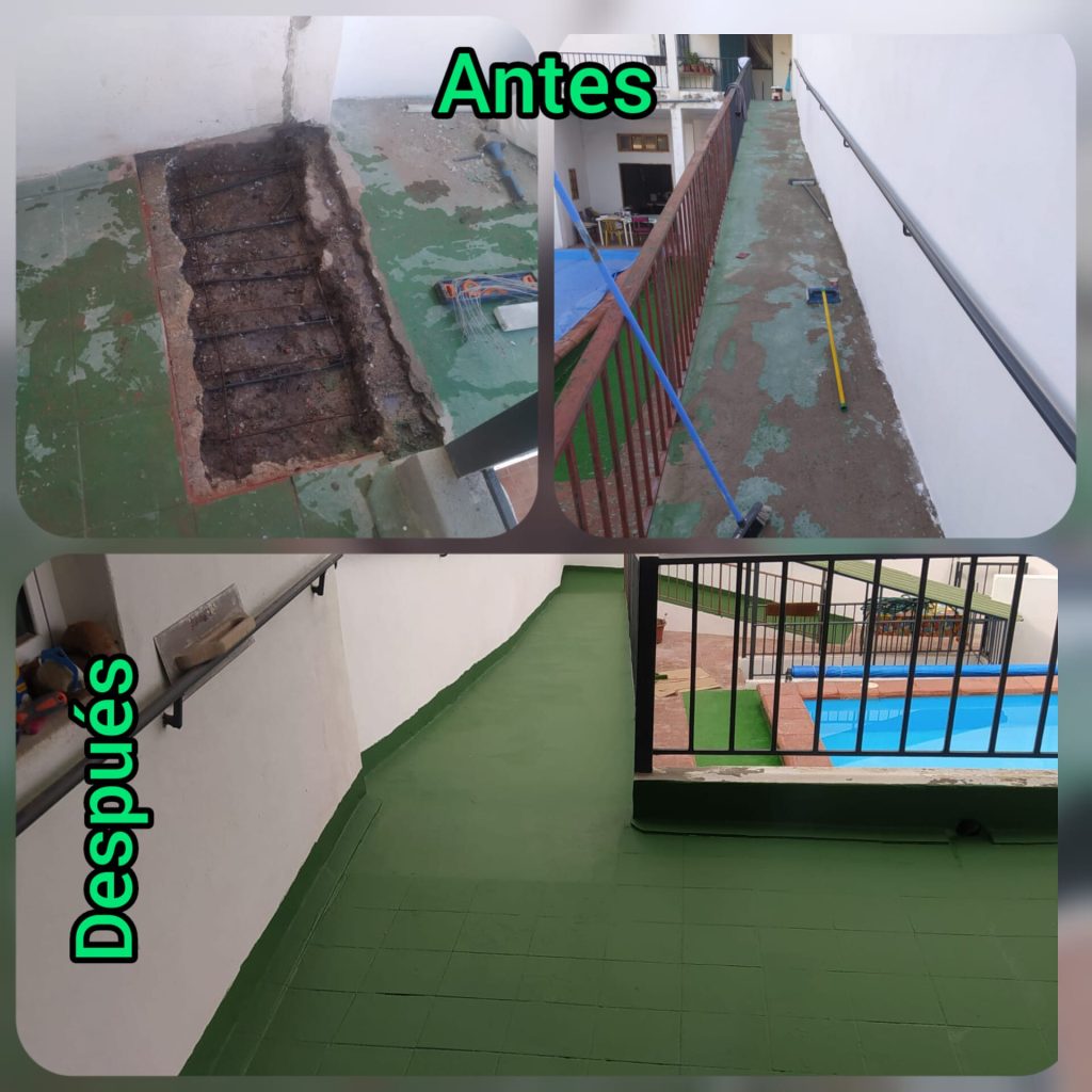 Renovación de una Rampa: Transformando un Espacio Desgastado en un Lugar Seguro y Funcional 8 Antes y después de la reforma de una rampa